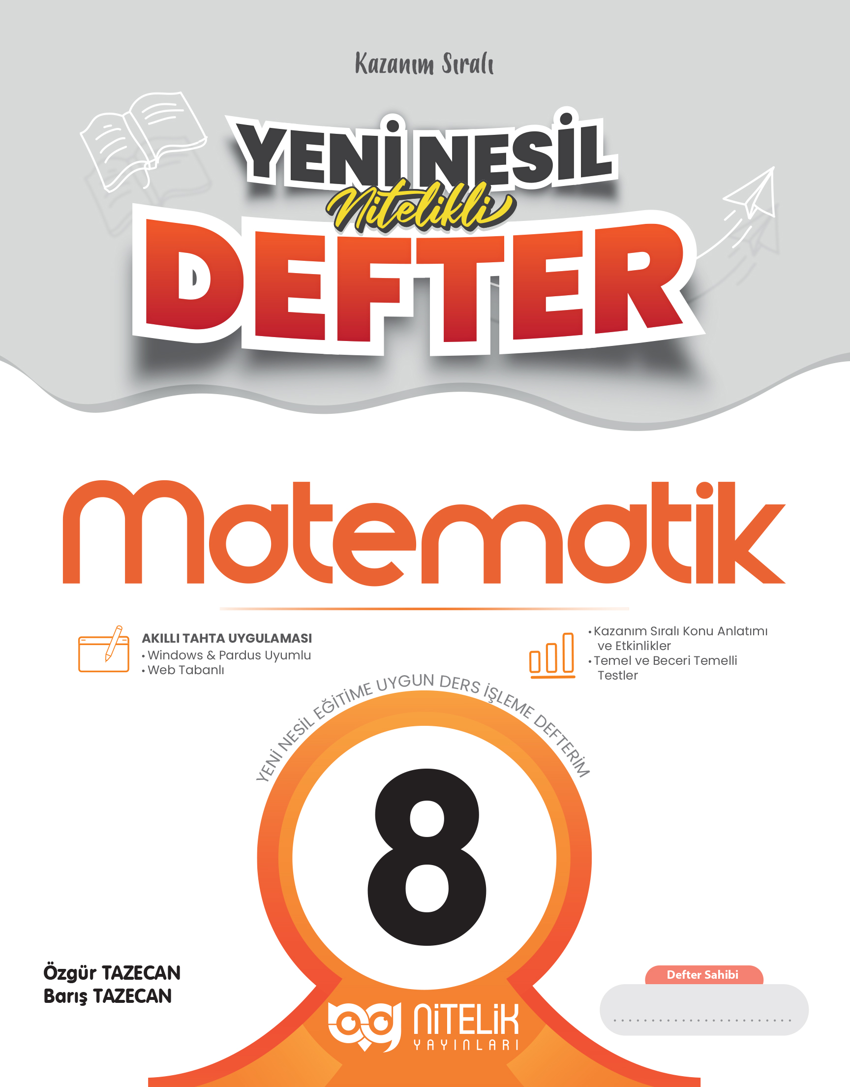 8. SINIF MATEMATİK YENİ NESİL NİTELİKLİ DEFTER